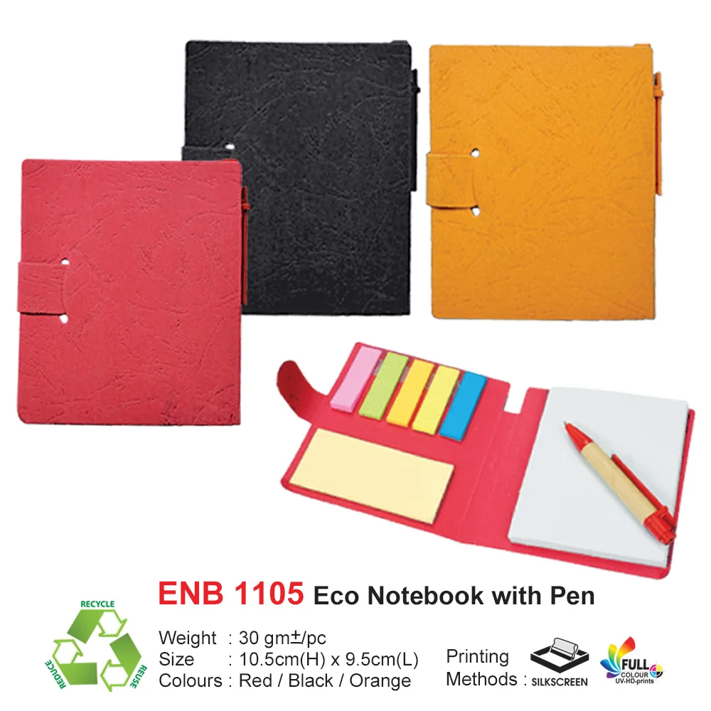 Eco Notebook with Pen (ENB1105)