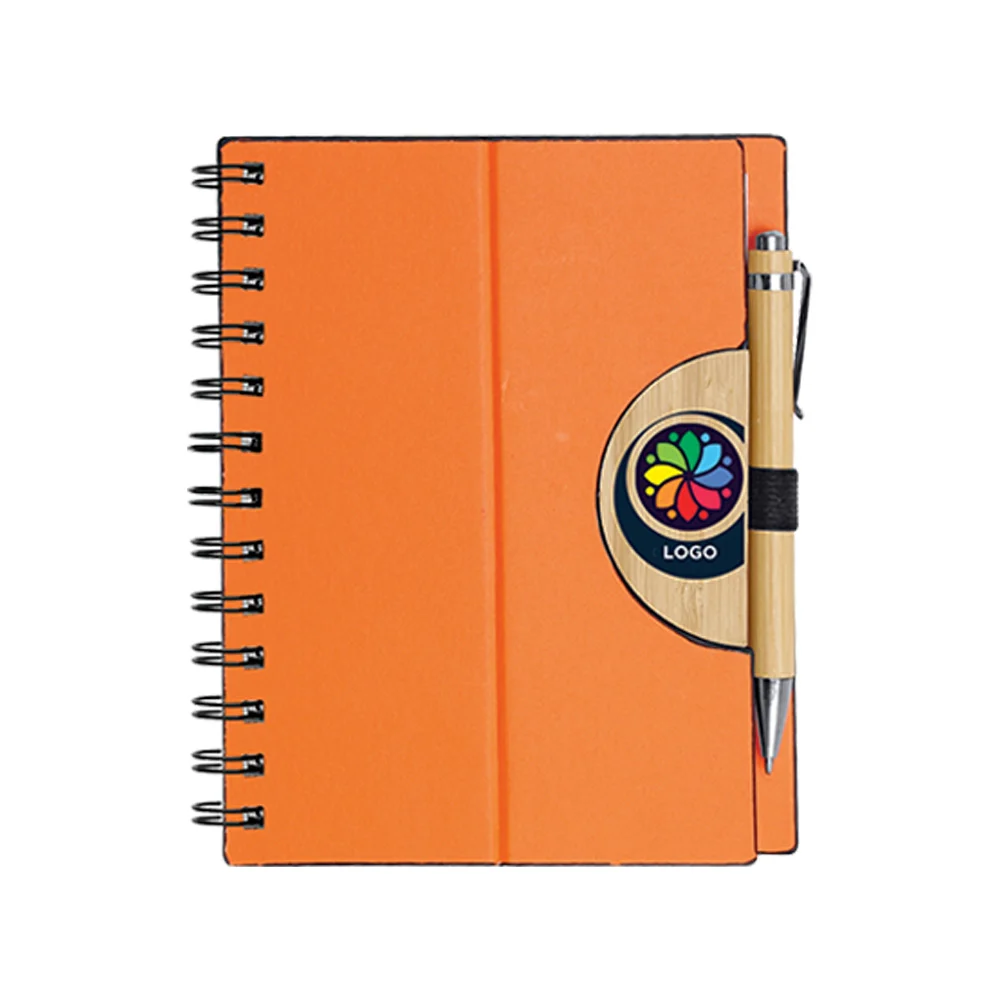 Eco Notebook with Bamboo Pen (ENB1252) - Image 3