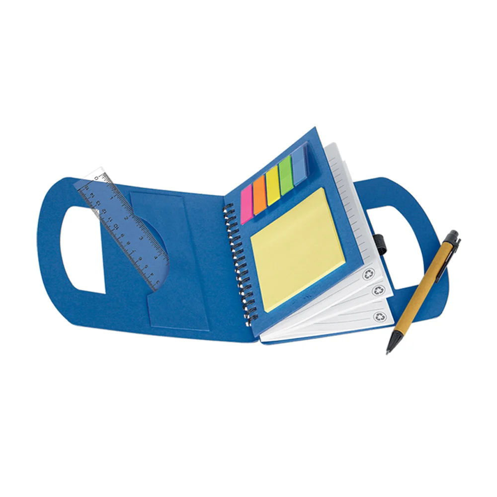 ECO Restick Notebook with Pen & Ruler (ENB3132) - Image 4