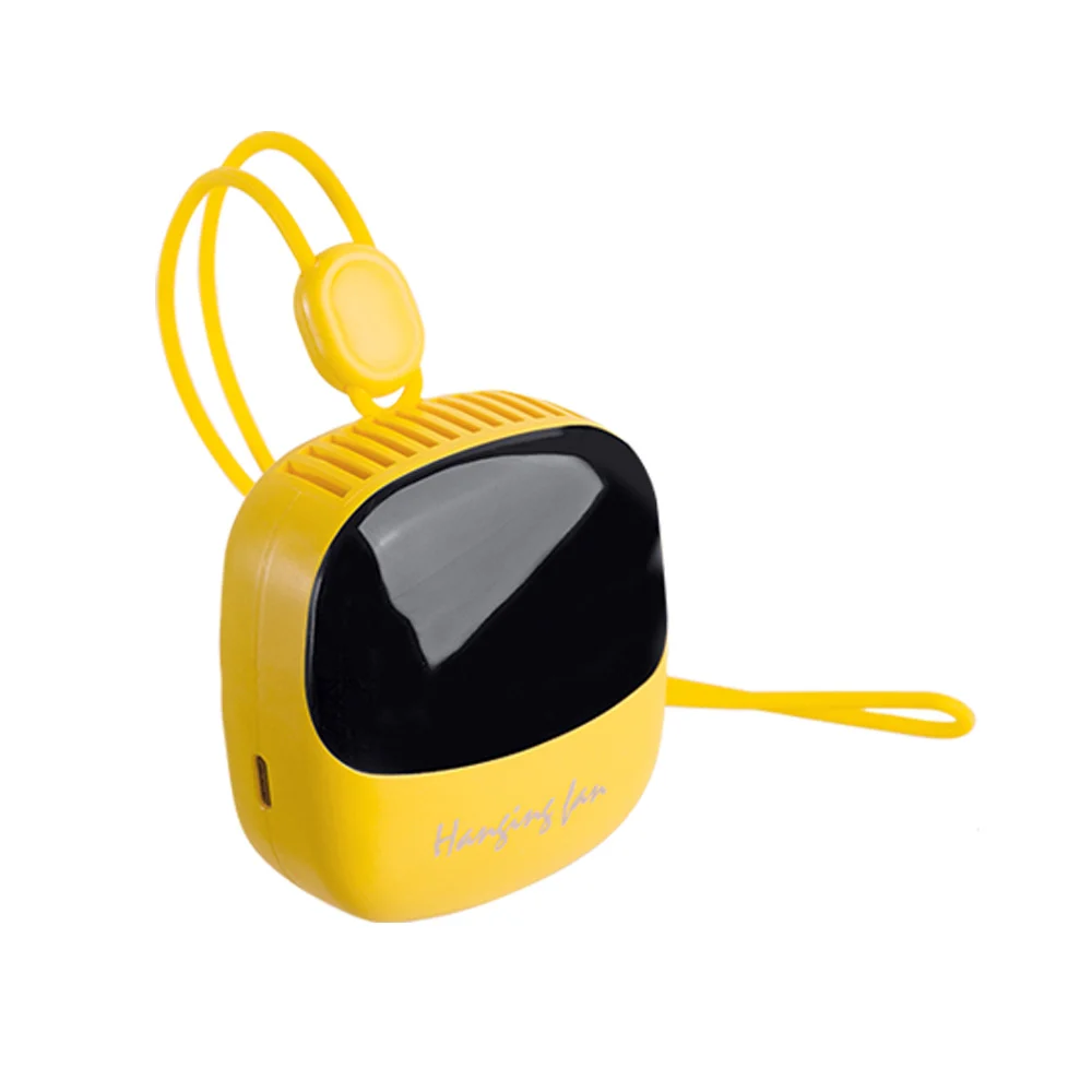 Portable USB Rechargeable Hanging Neck Fan (FAN249) - Image 2