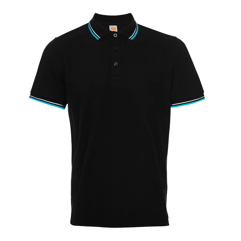 Tipped Collar & Cuff Honey Comb Polo - 220gsm(HC24) - Image 7
