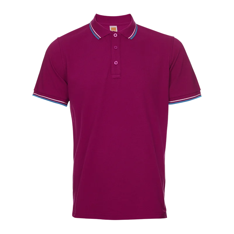 Tipped Collar & Cuff Honey Comb Polo - 220gsm(HC24) - Image 11