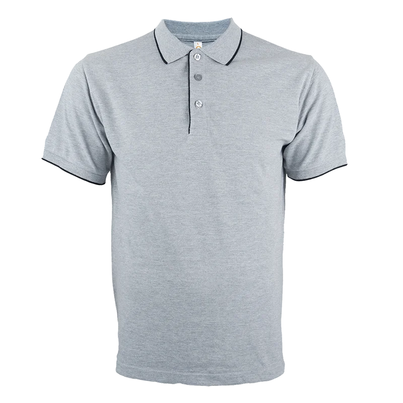 Tipped Collar & Cuff Honey Comb Polo - 220gsm (HC29) - Image 6