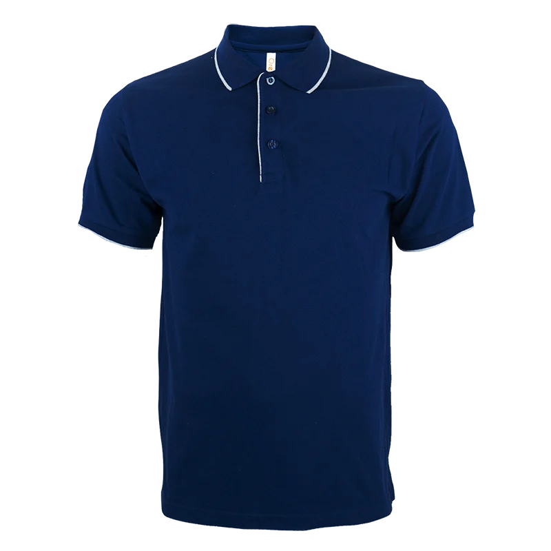 Tipped Collar & Cuff Honey Comb Polo - 220gsm (HC29) - Image 2