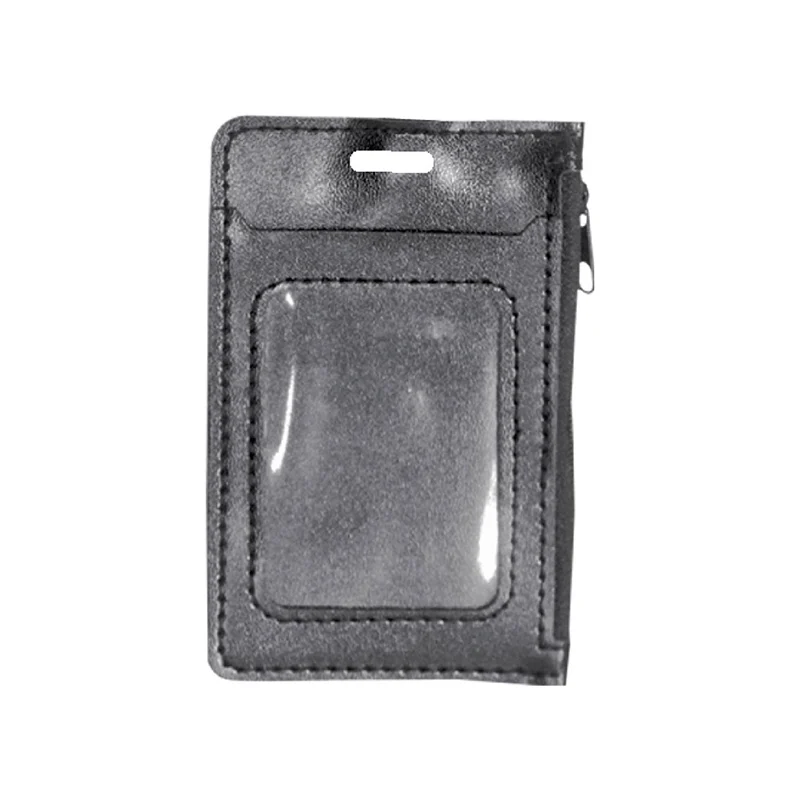 ID Card Holder with Zip Compartment - Image 4