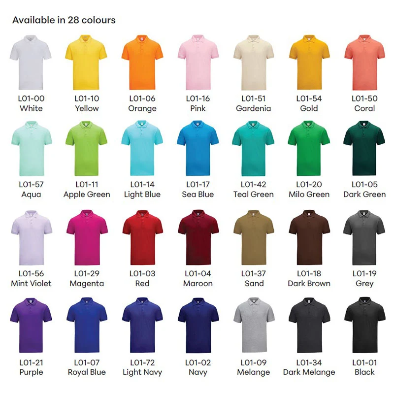 CVC Cotton Honeycomb Polo - 210gsm (L01) - Image 2