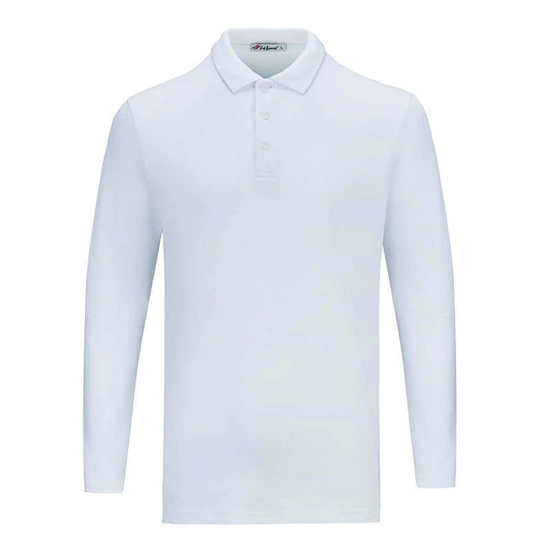 CVC Cotton Honeycomb Polo - Long Sleeve 210gsm (L02) - Image 8