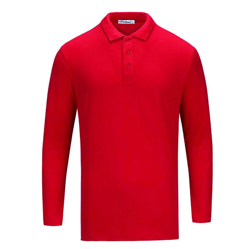 CVC Cotton Honeycomb Polo - Long Sleeve 210gsm (L02) - Image 5