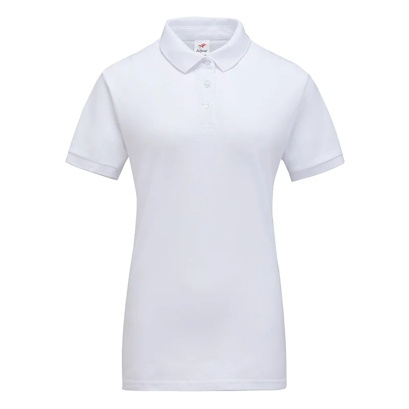 Ladies Cut Cotton Lycra Honeycomb Polo - 220gsm (LF03) - Image 7
