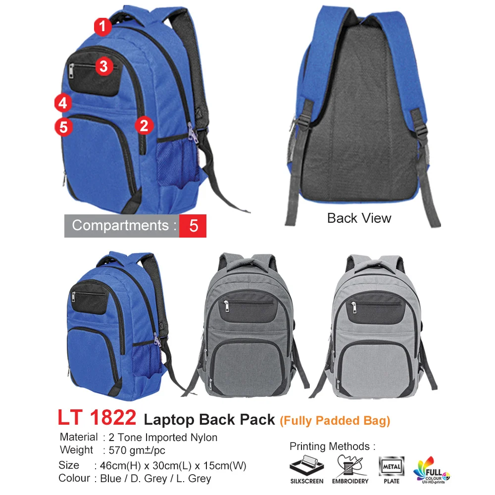Laptop Backpack (LT1822)