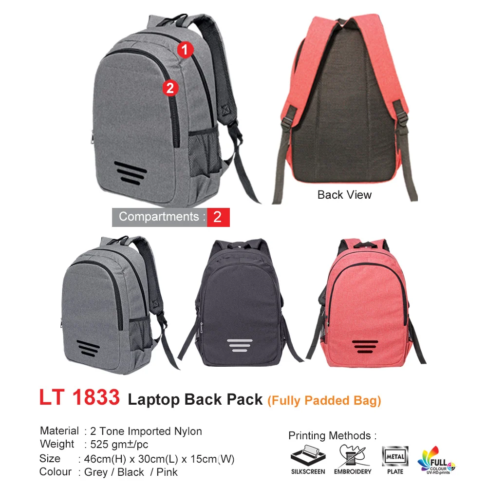 Laptop Backpack (LT1833)