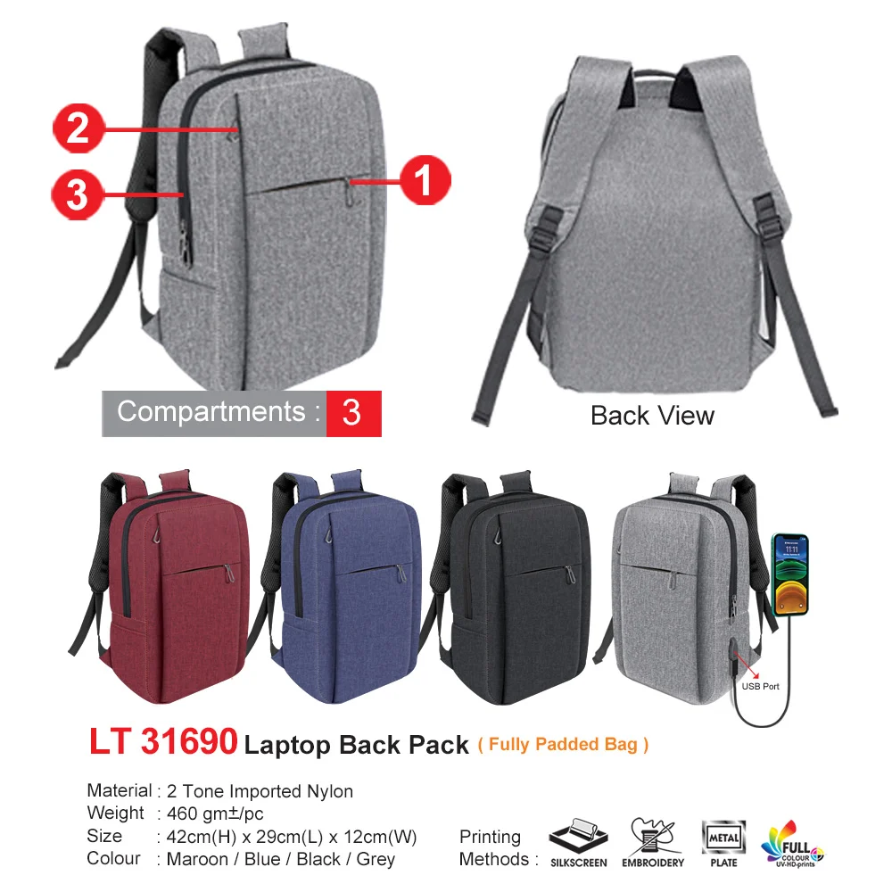 Laptop Backpack (LT31690)