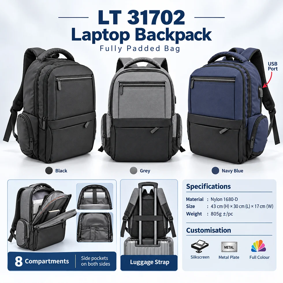 Laptop Backpack (LT31702)