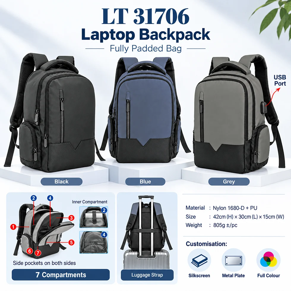 Laptop Backpack (LT31706)