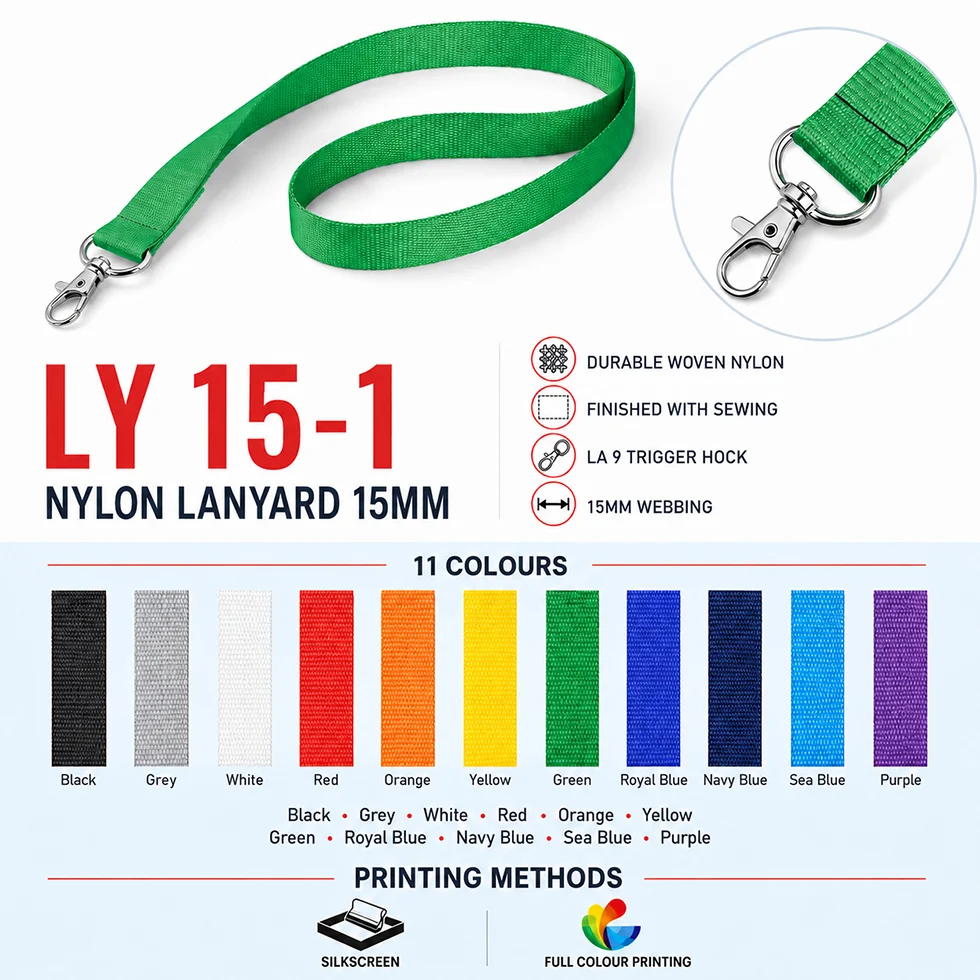 Nylon Lanyard 15mm (LY15-1)