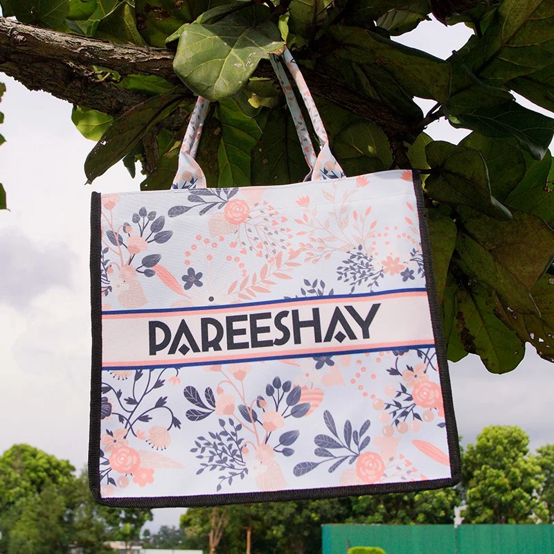 Pareeshay Floral Tote Bag - Image 9