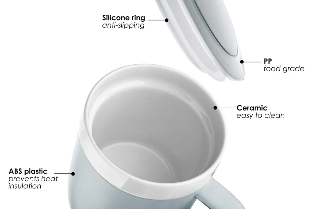 ARTIART VITALITY SKY - Ceramic Suction Mug - Image 3
