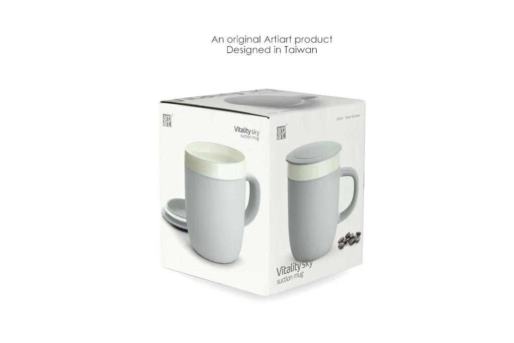 ARTIART VITALITY SKY - Ceramic Suction Mug - Image 7