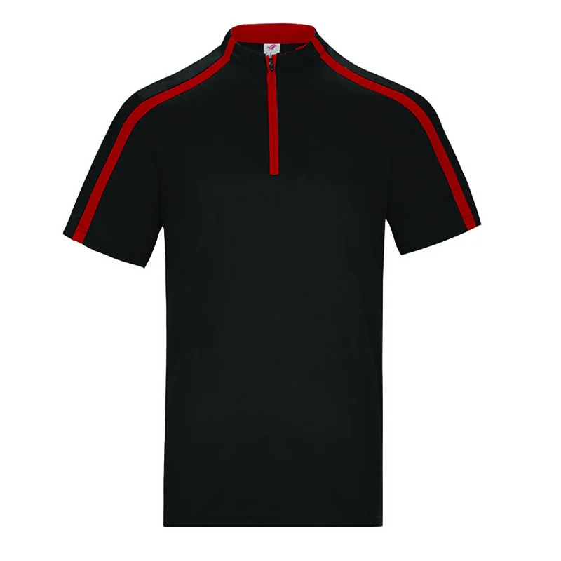 Microfiber Mock Neck with Zip Polo – 160gsm Mini Eyelet (M36) - Image 7