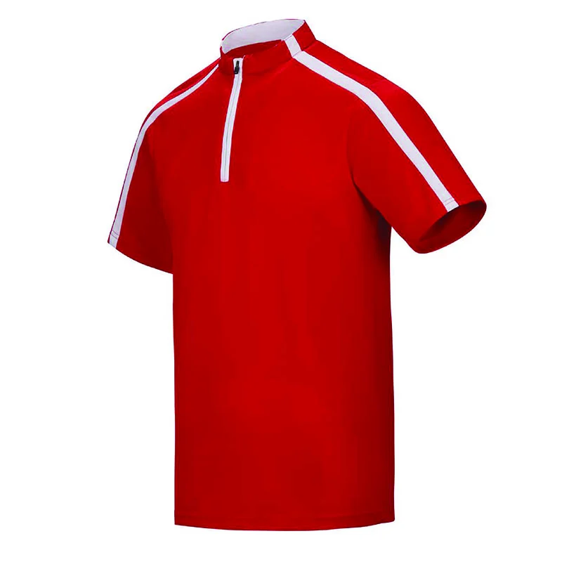 Microfiber Mock Neck with Zip Polo – 160gsm Mini Eyelet (M36) - Image 6