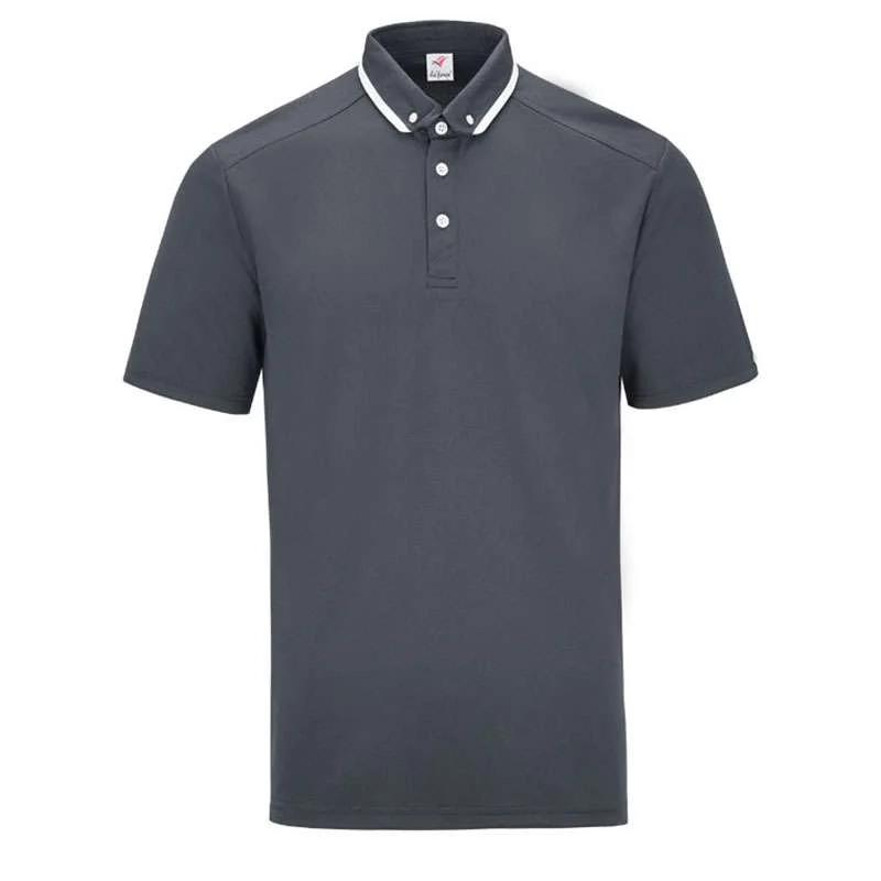 Microfiber Polo – 160gsm Mini Eyelet (M40) - Image 2