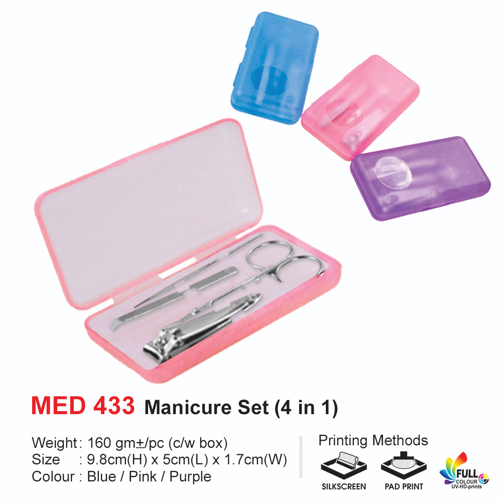 Manicure Set - 4 in 1 (MED433)