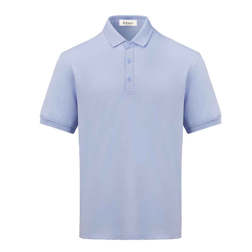LUXEBLEND Signature Polo - 220gsm Recycled Tex Pique Cotton (MH02) - Image 4