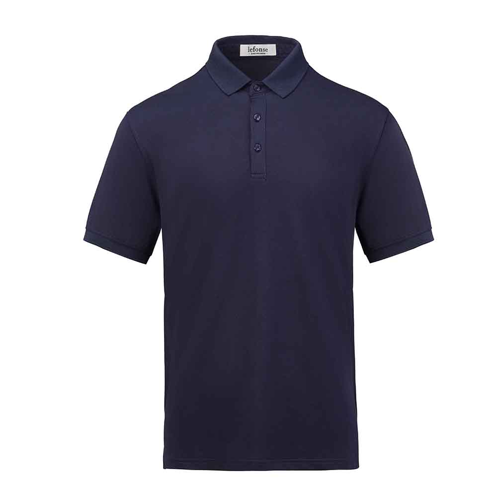 LUXEBLEND Signature Polo - 220gsm Recycled Tex Pique Cotton (MH02) - Image 3