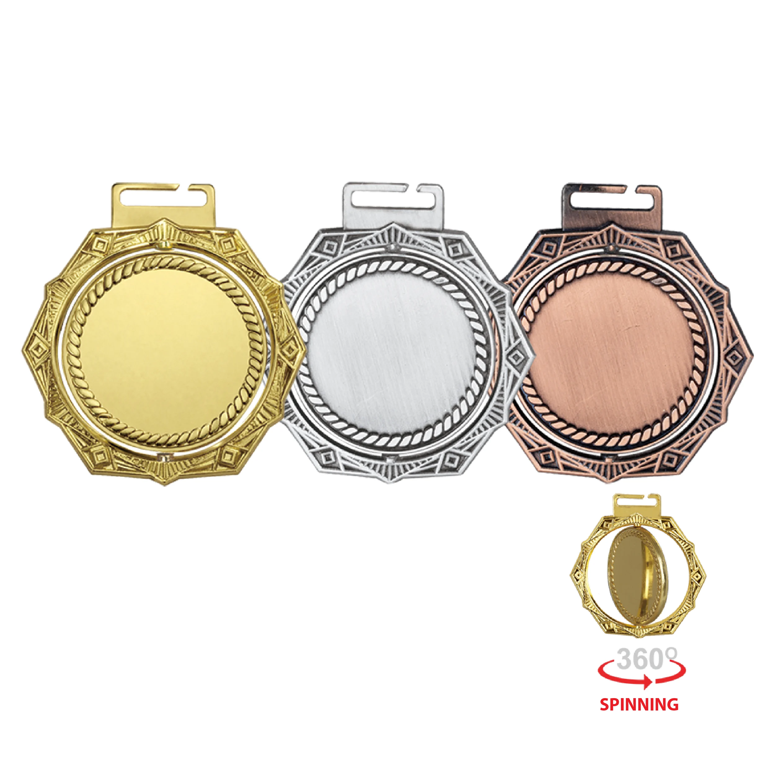 Zinc Alloy Medal (Rotation) (MHM5515)