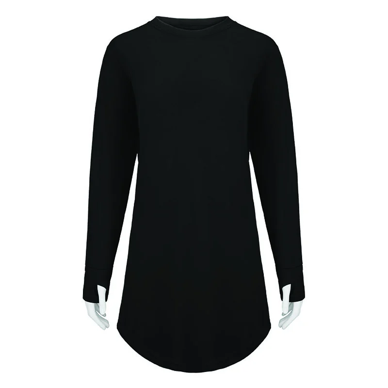 Microfiber Round Neck Muslimah - 160gsm Mini Eyelet (MM01) - Image 6