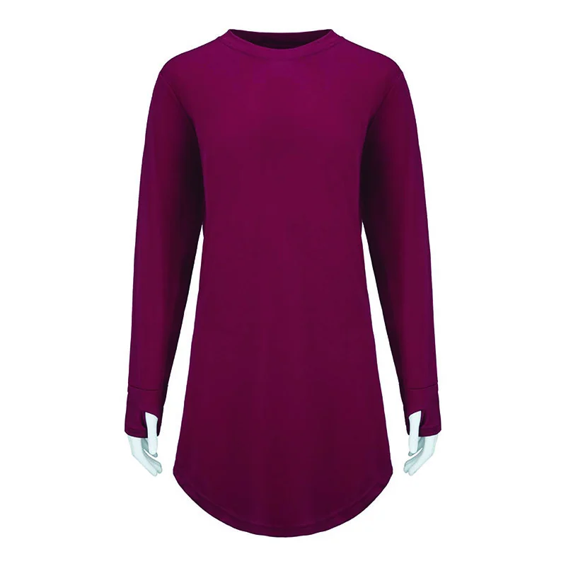 Microfiber Round Neck Muslimah - 160gsm Mini Eyelet (MM01) - Image 4