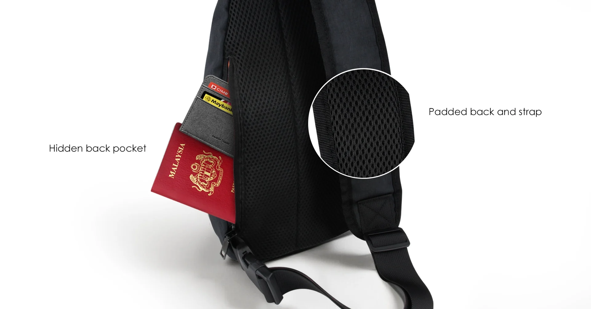 REVOLO - Crossbody Sling Backpack - Image 7