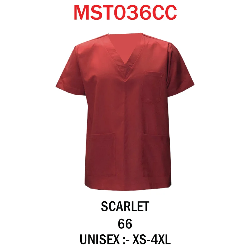Medical Scrub Top (MST033CC) - Image 5