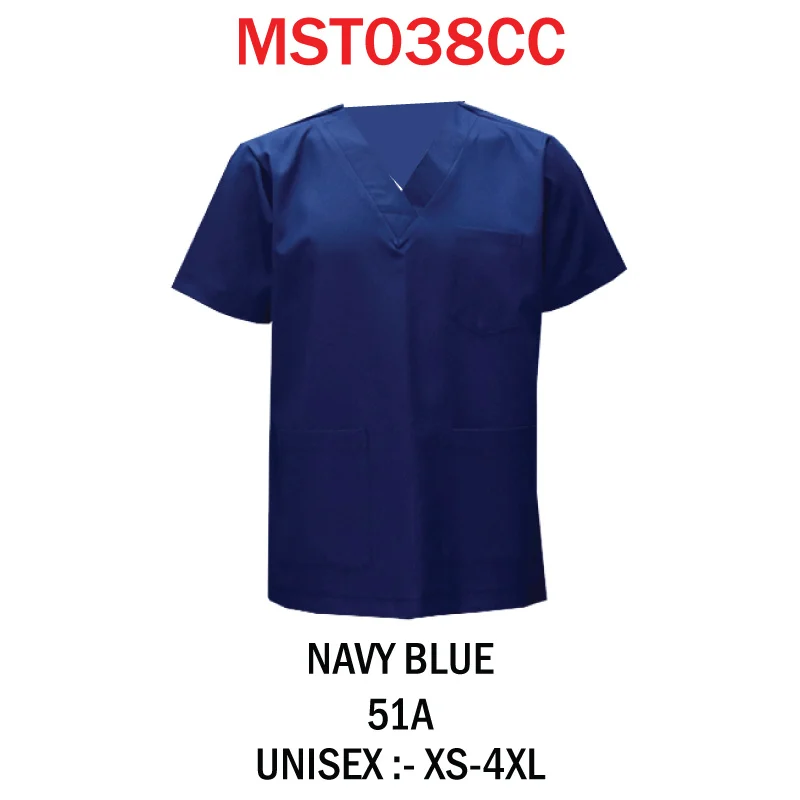 Medical Scrub Top (MST033CC) - Image 3