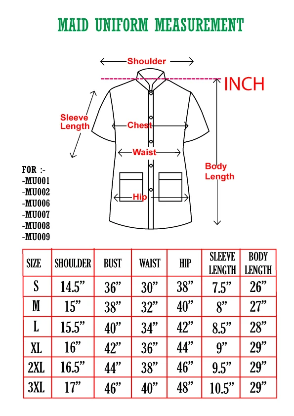 Maid & Nurse Uniform (MU025) - Image 2