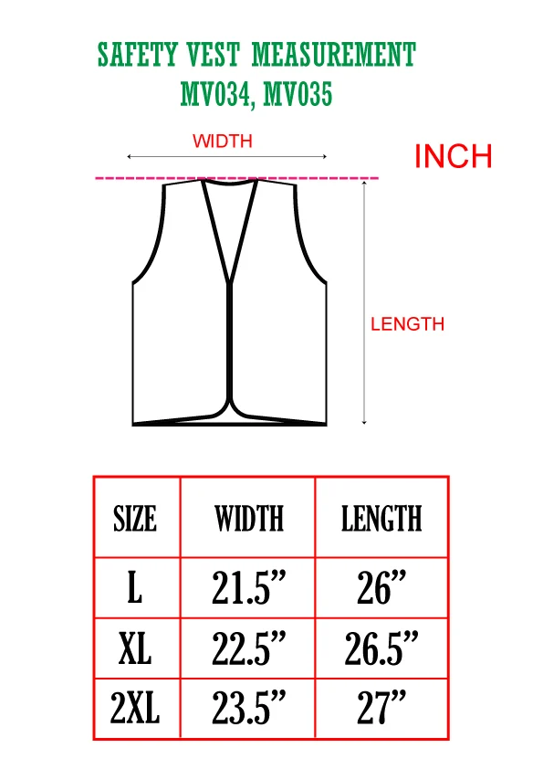 Safety Vest (MV035) - Image 2