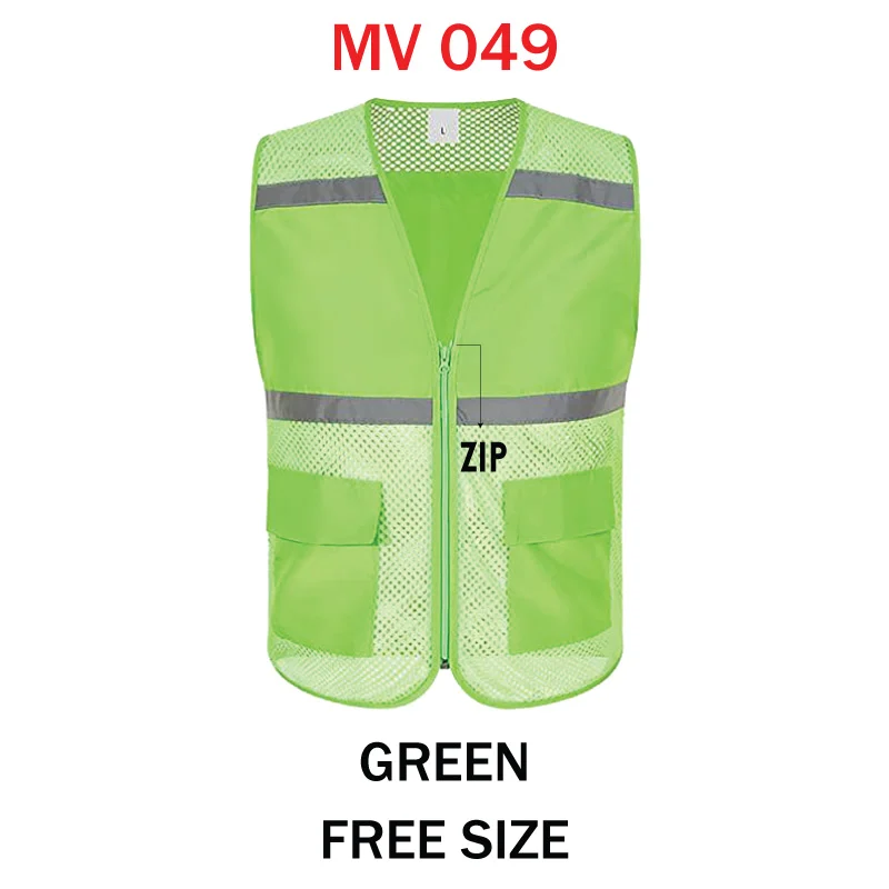Safety Vest with Netting & Pocket (MV046) - Image 4