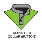 Mandarin Collar (Button)