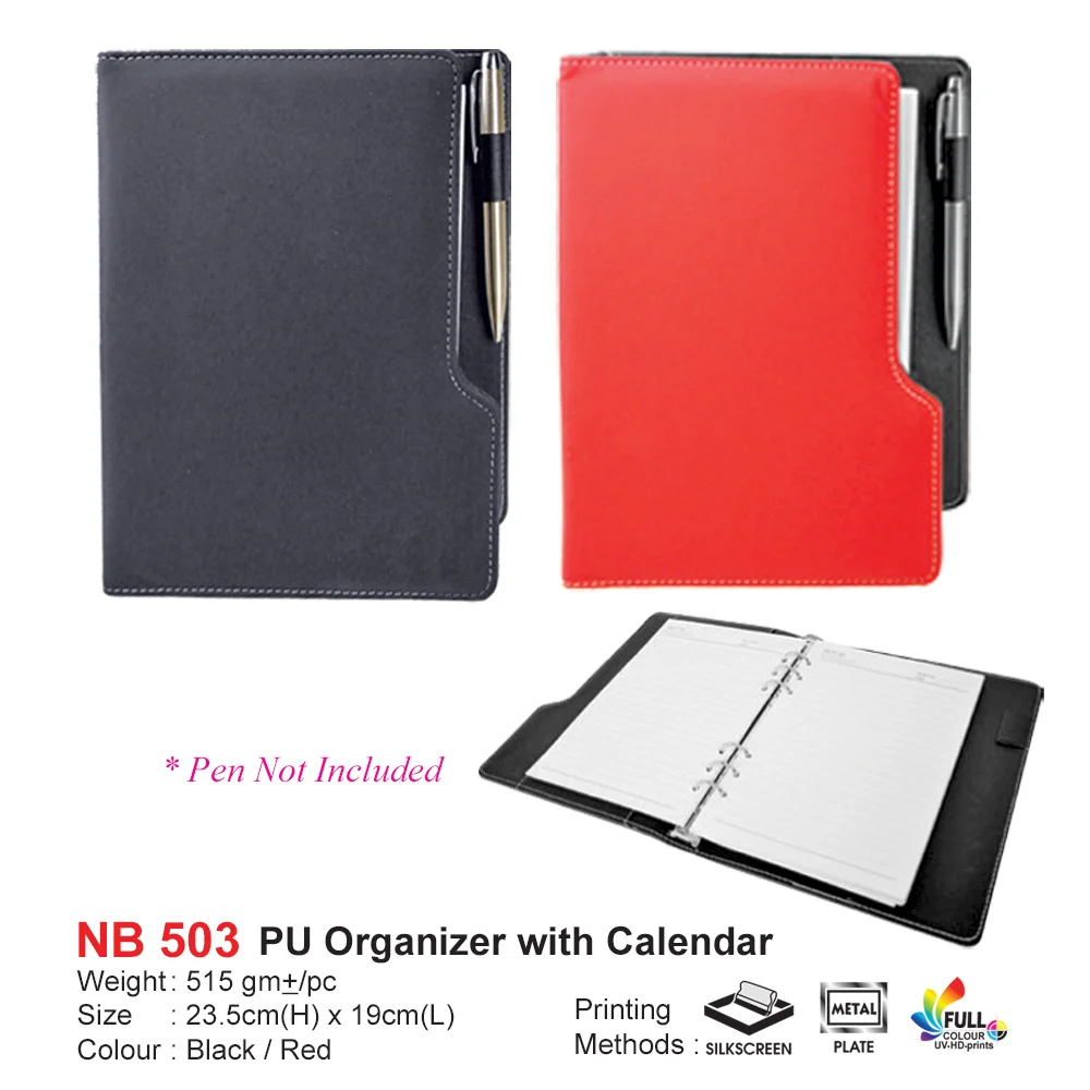 PU Organizer with Calender (NB503)