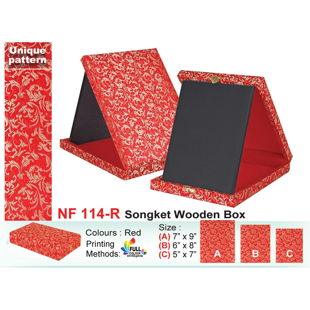 Songket Wooden Box (NF114) - Image 2
