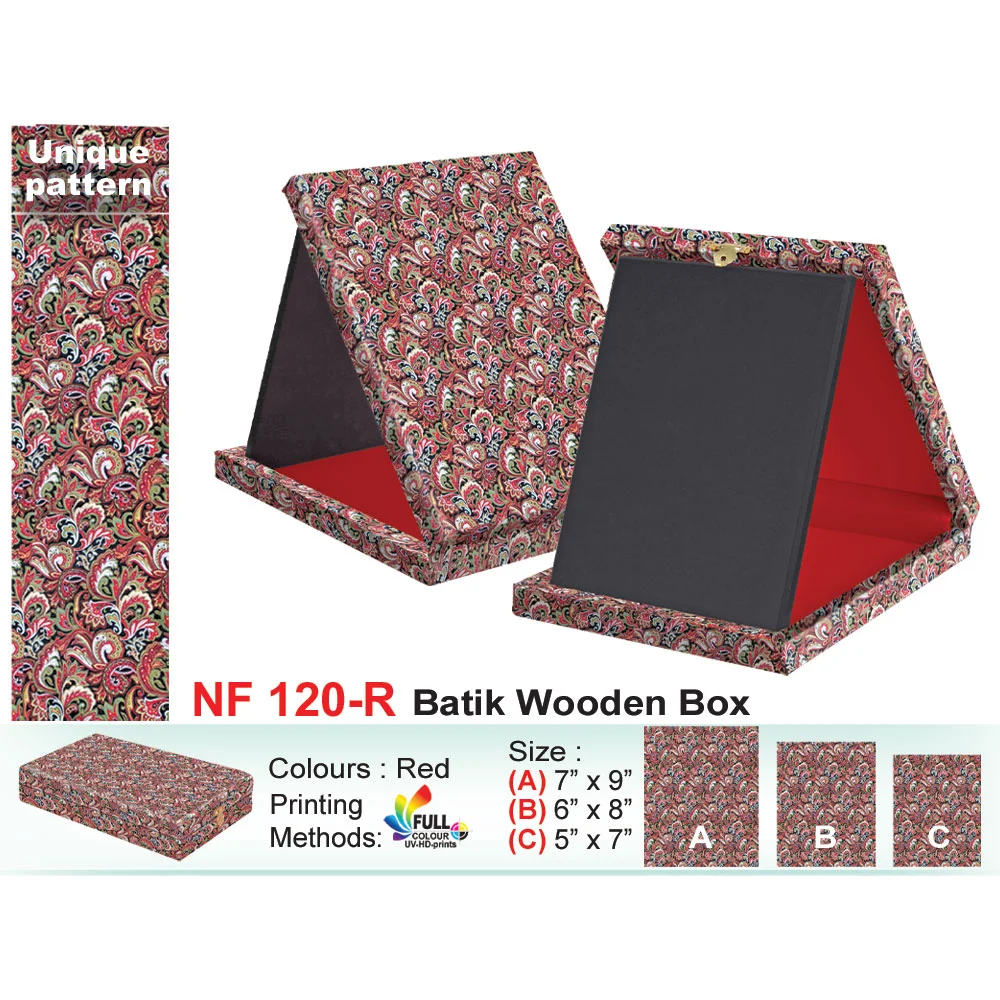 Batik Wooden Box (NF120) - Image 2