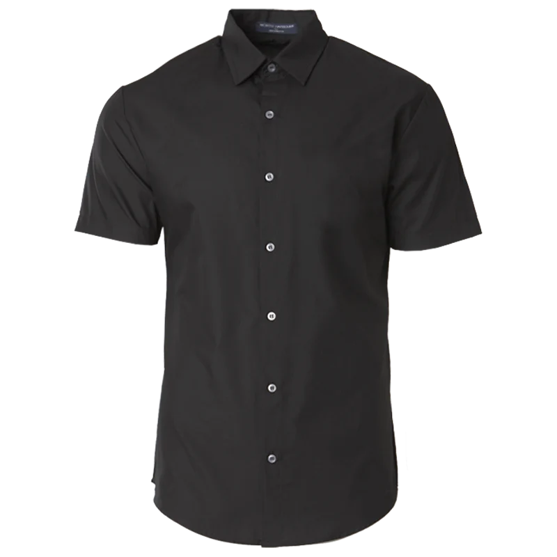 Premium Oxford Short Sleeve Shirt (NHB1500) - Image 4