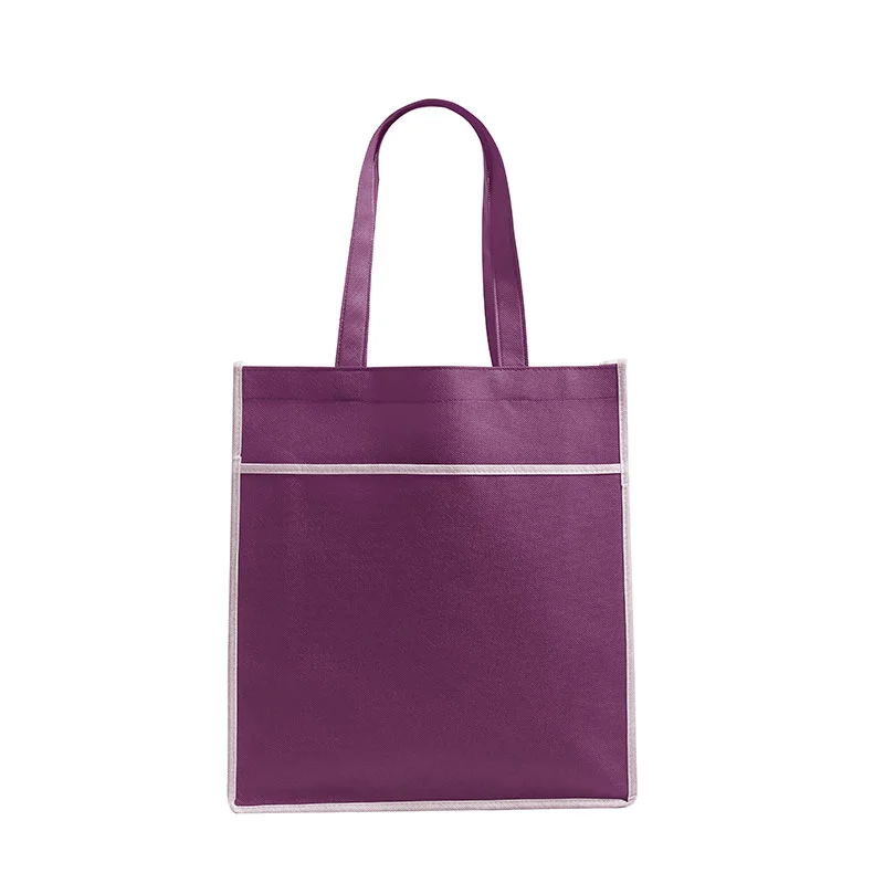 A3 size Non-Woven Bag with Pocket (NWB139) - 33 x 35.5 x 10 cm - Image 5