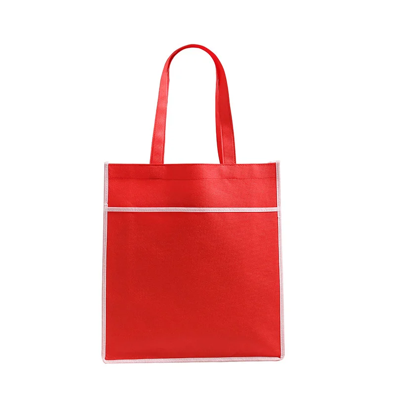 A3 size Non-Woven Bag with Pocket (NWB139) - 33 x 35.5 x 10 cm - Image 4