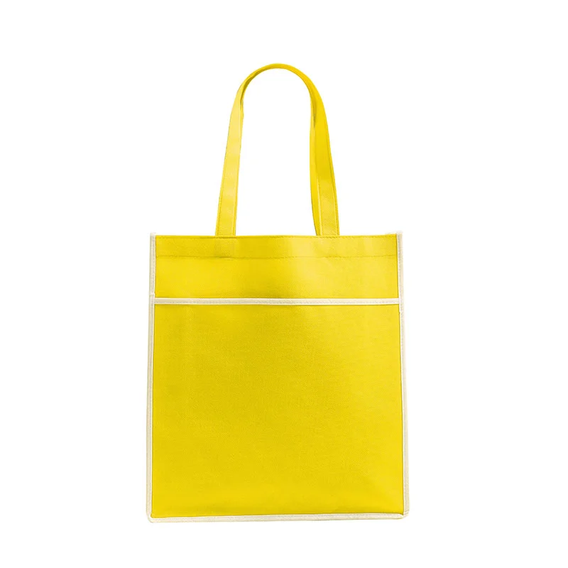 A3 size Non-Woven Bag with Pocket (NWB139) - 33 x 35.5 x 10 cm - Image 2