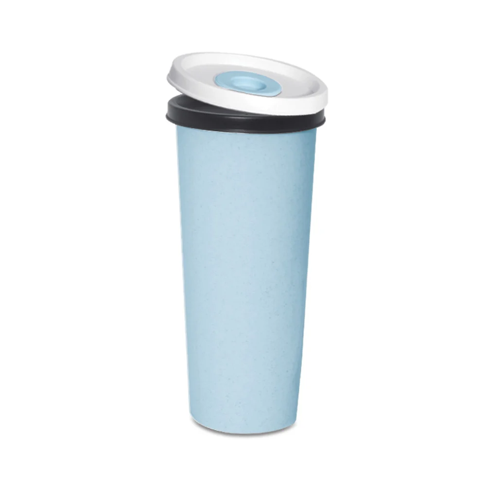 Organic Wheat Fiber Mug with Straw 500ml (OPM9349) - Image 4