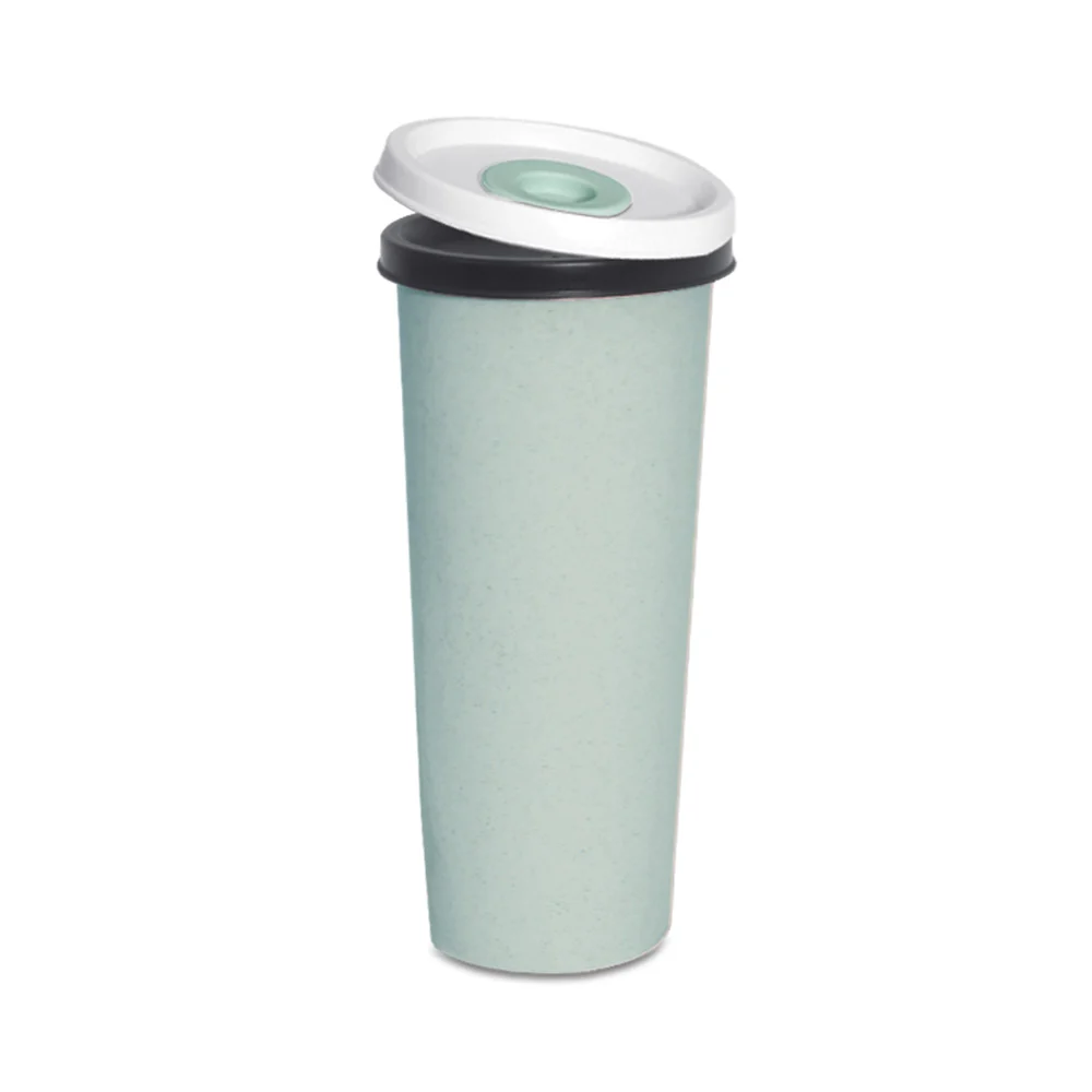 Organic Wheat Fiber Mug with Straw 500ml (OPM9349) - Image 3