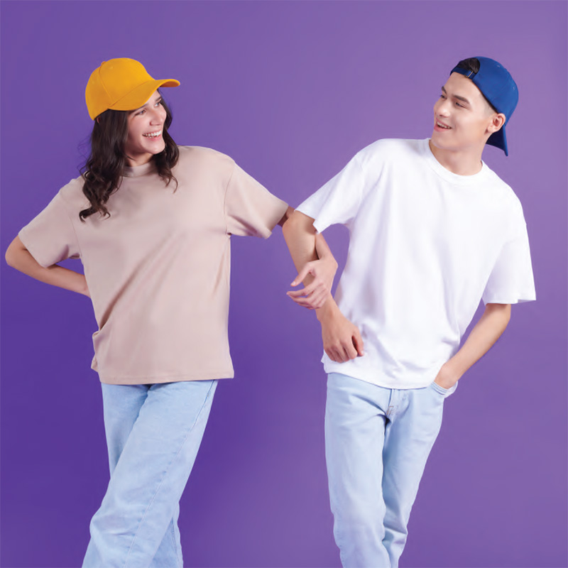 Oversized Cotton Tee - 210gsm (OT01)