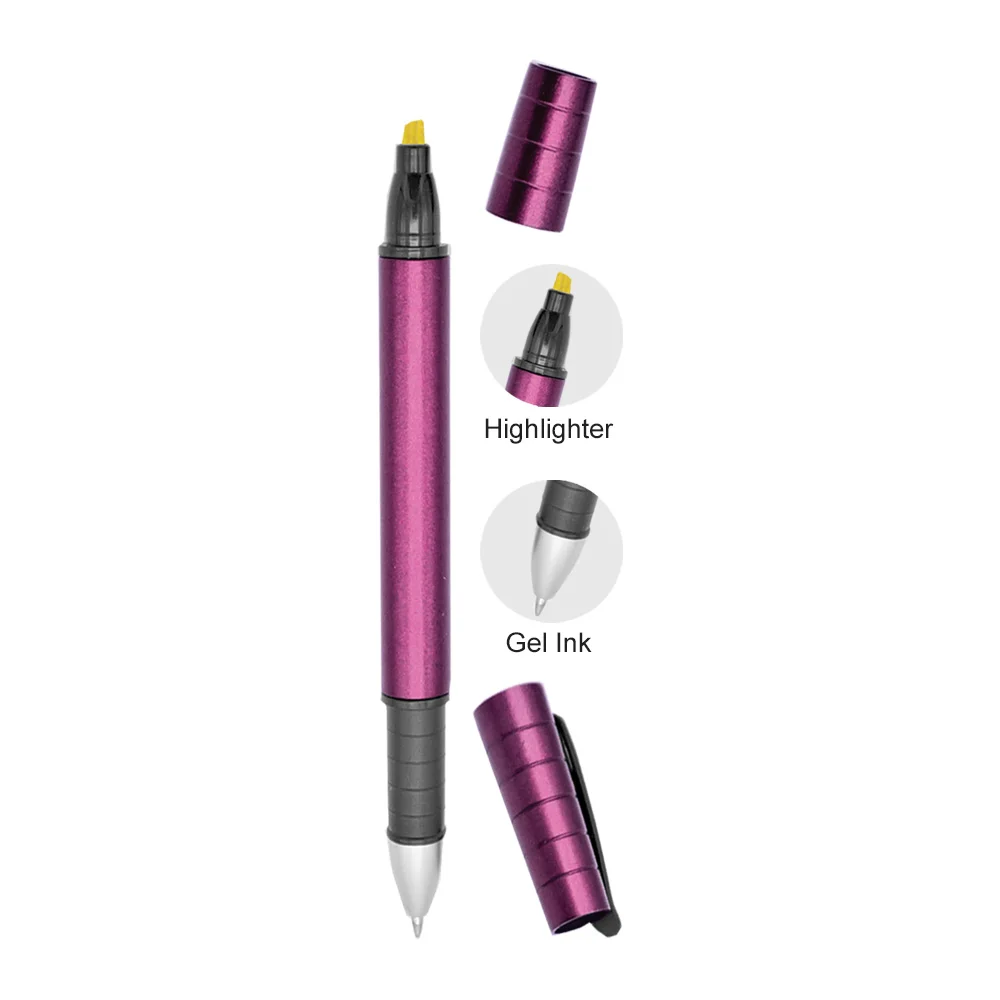 Plastic Highlighter Gel Ink Pen (PP2820G) - Image 3