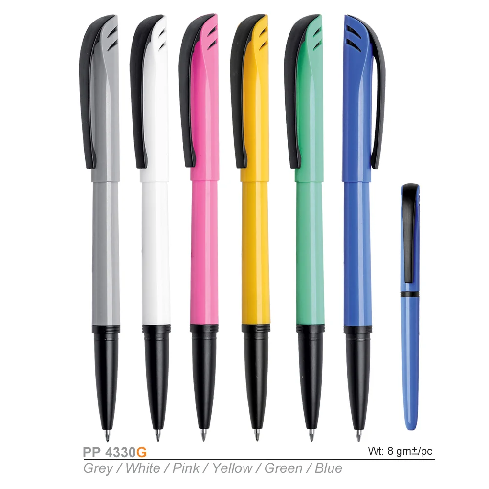 Plastic Gel Ink Pen (PP4330G)